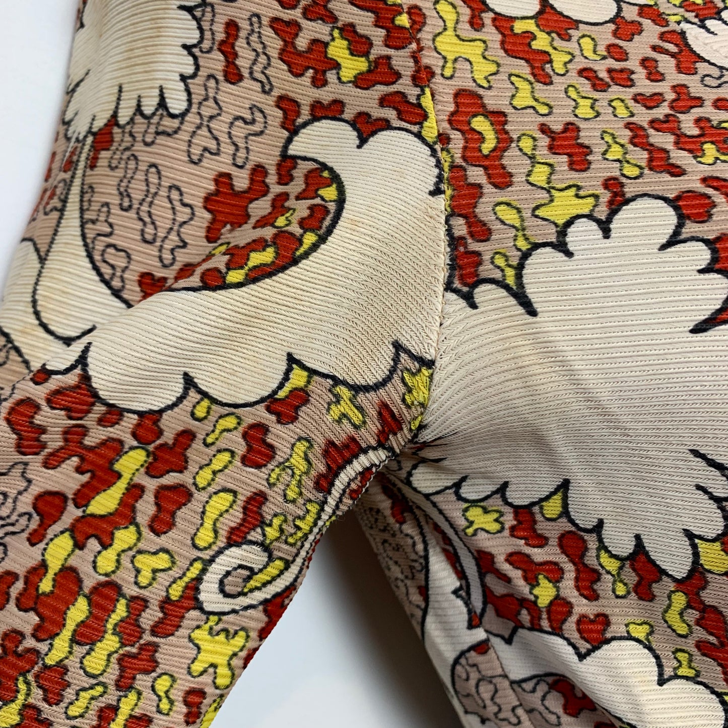 Vintage 1960s 1970s Matching Set Psychedelic Print