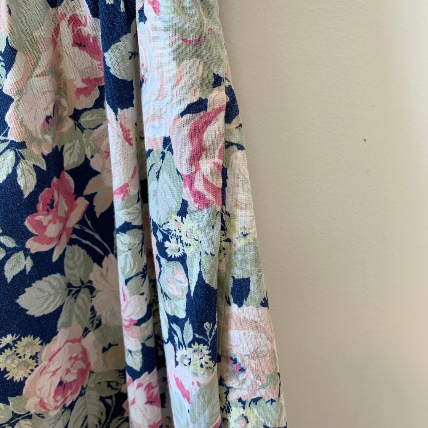 Vintage 1980s Jessica Howard Floral Midi Dress with Belt 10