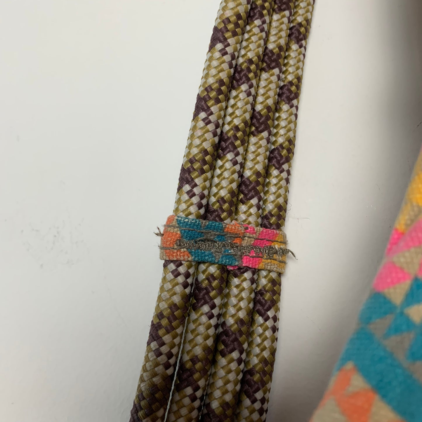 Kavu Rope Sling Bag Rhombus Rug Aztec Multicolor Satchel