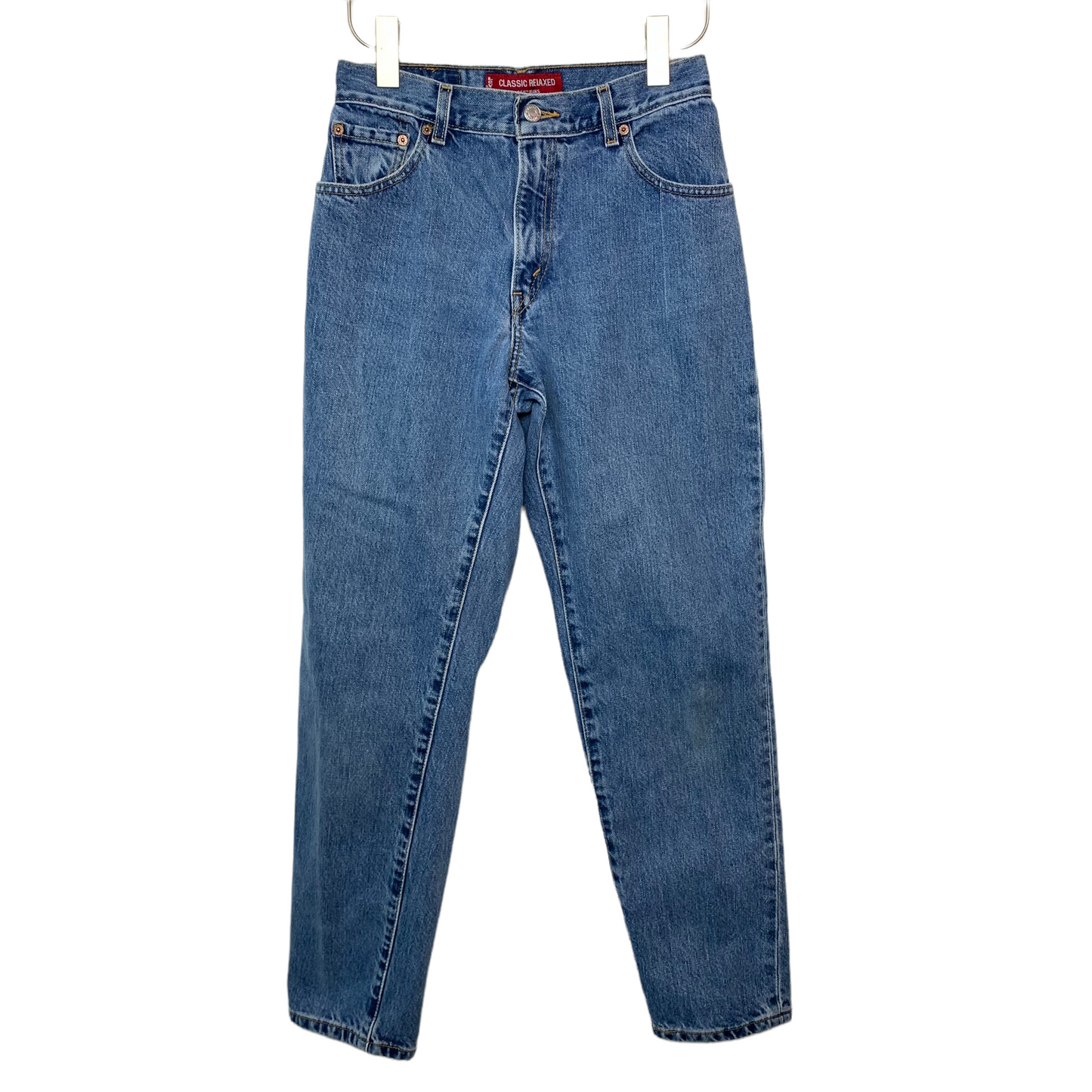 90s Y2K Levi's 550 Classic Relaxed Fit Tapered Leg Jeans High Rise 8