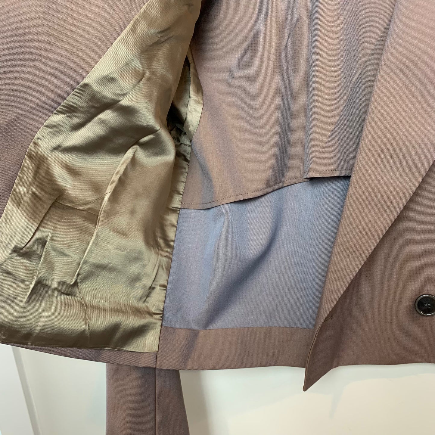 ACNE Studios Jenell Cropped Double-Breasted Wool Blazer 40 Large