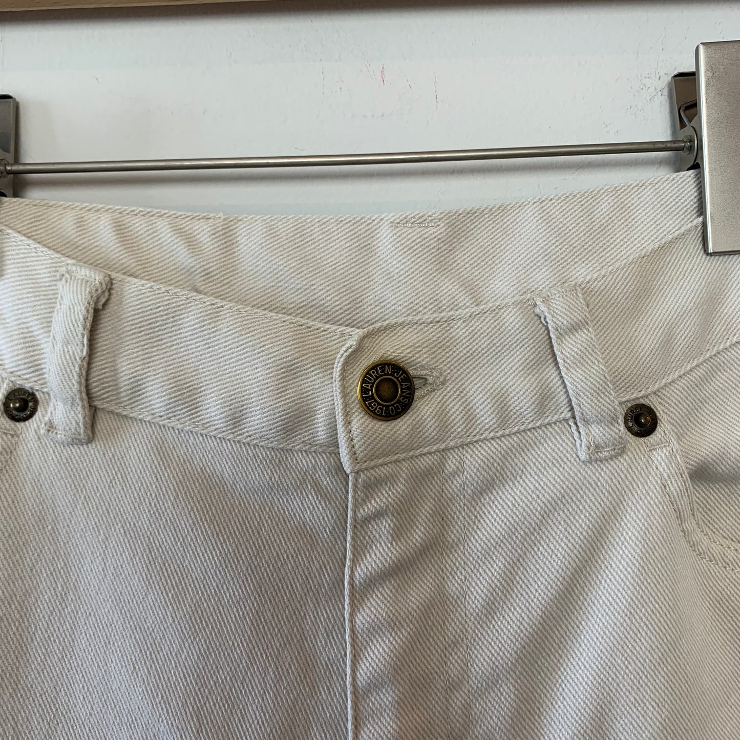 Ralph Lauren Jeans Co. Beige High Rise Straight Leg Jeans 6 28''