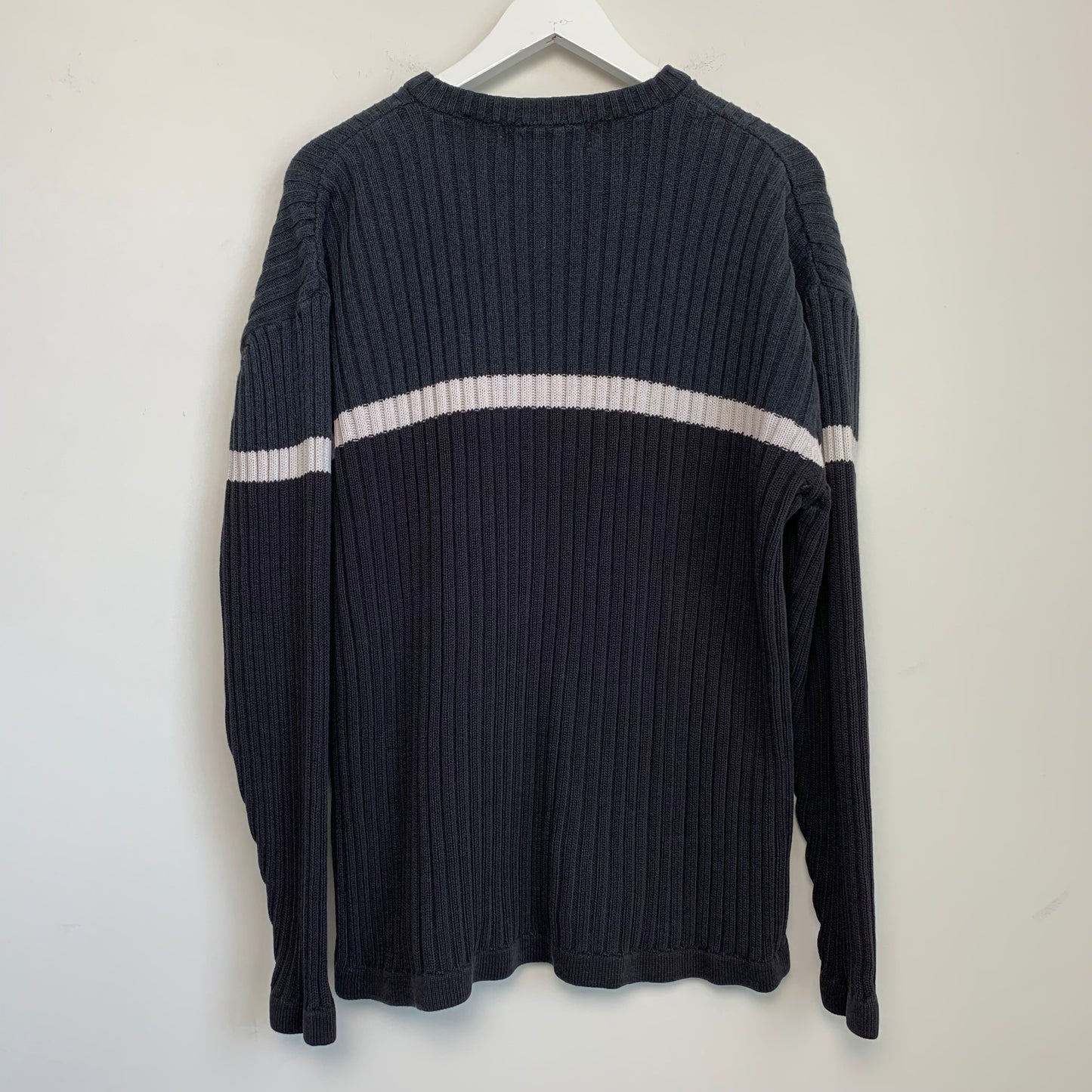 90s Haggar Single Stripe Sweater