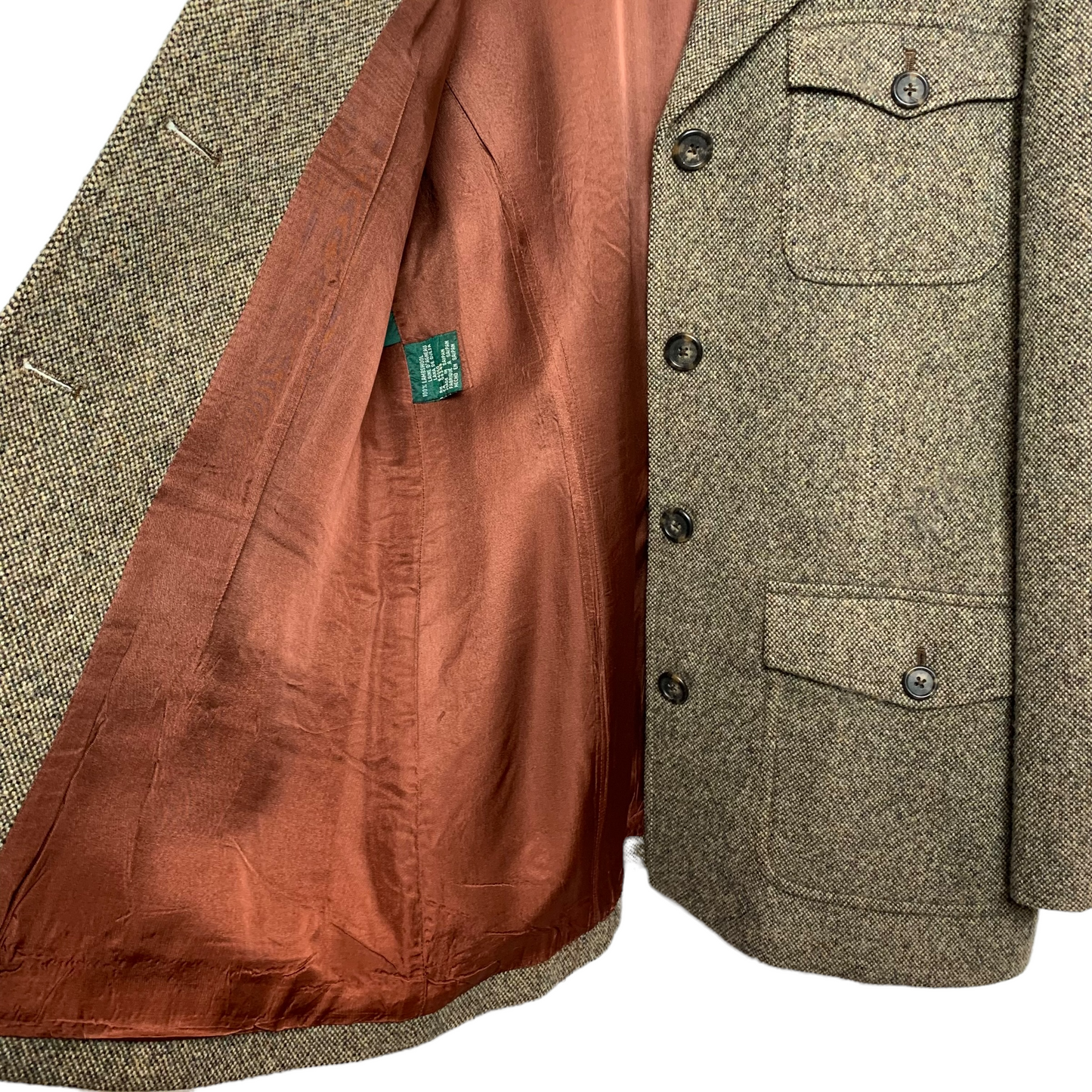 Vintage Lauren Ralph Lauren Wool Barn Jacket Blazer 12