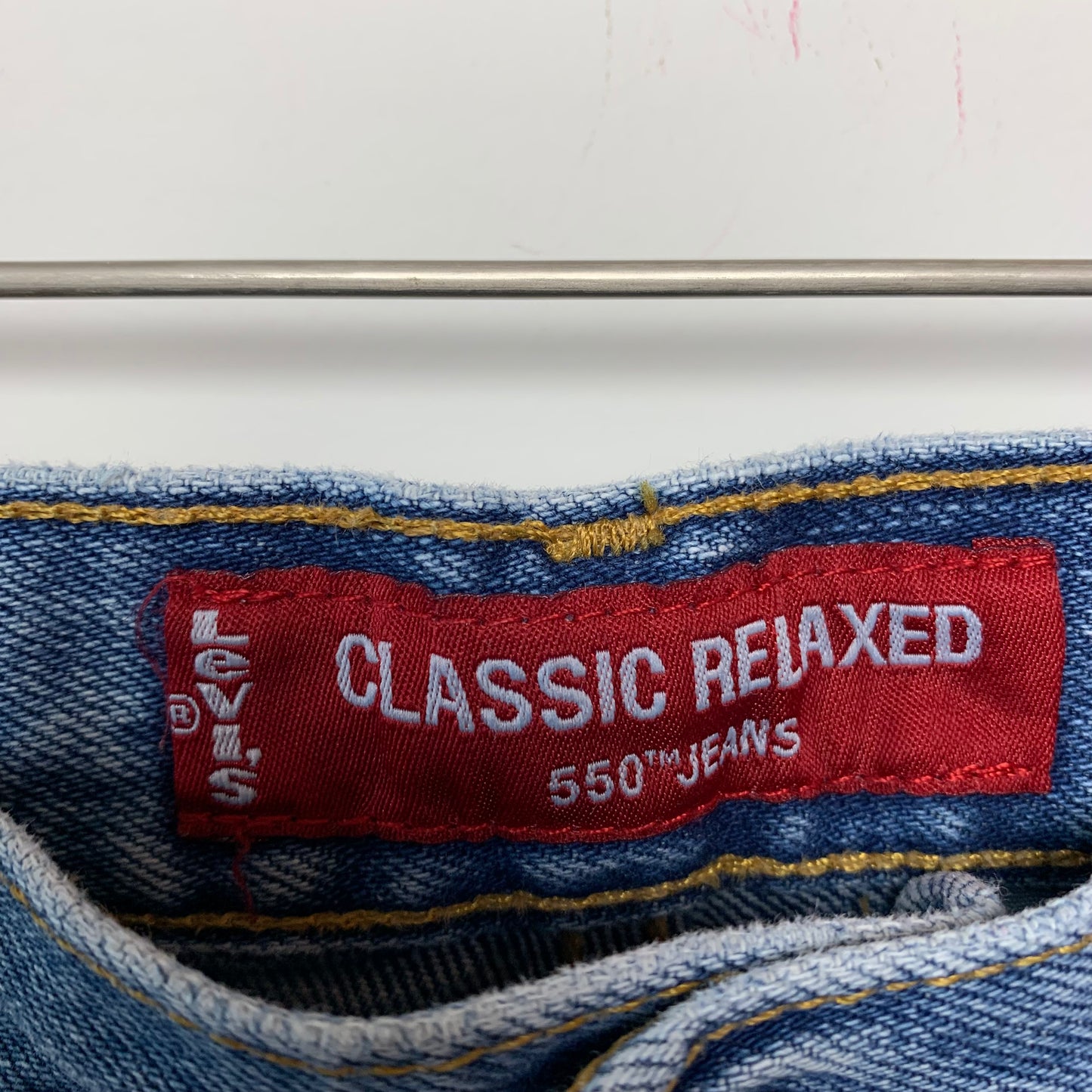 90s Y2K Levi's 550 Classic Relaxed Fit Tapered Leg Jeans High Rise 8