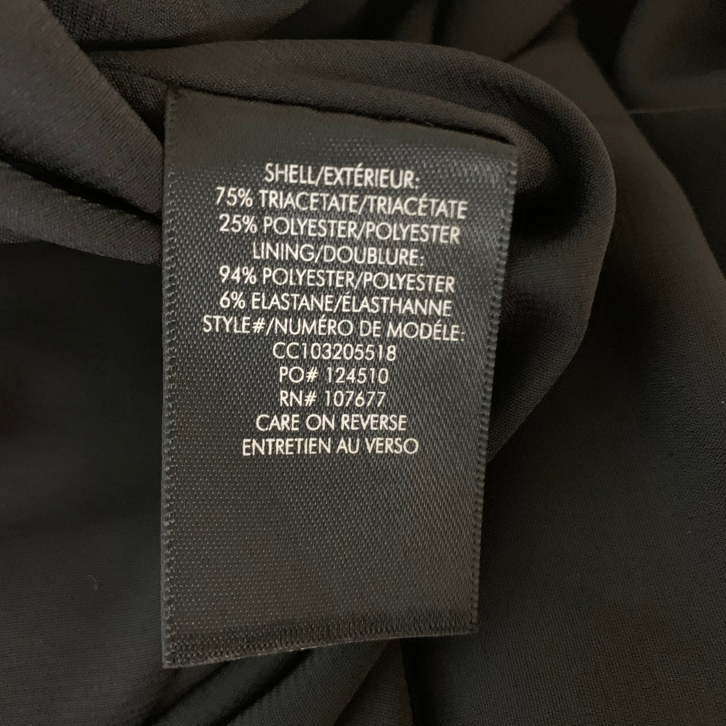 Alice + Olivia Dabney Black Draped Back Mini Dress Cowl Neck Slip Dress