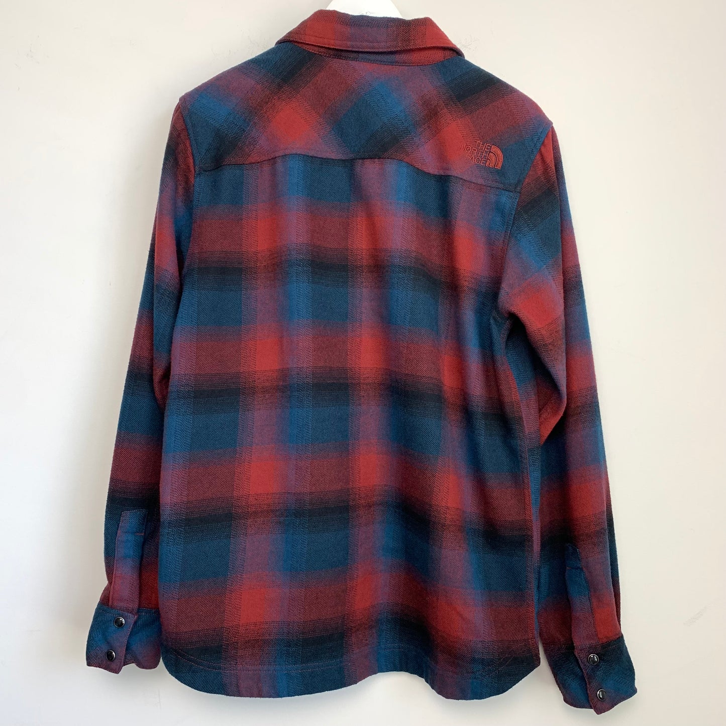 North Face Flannel Button Down Shirt Shacket