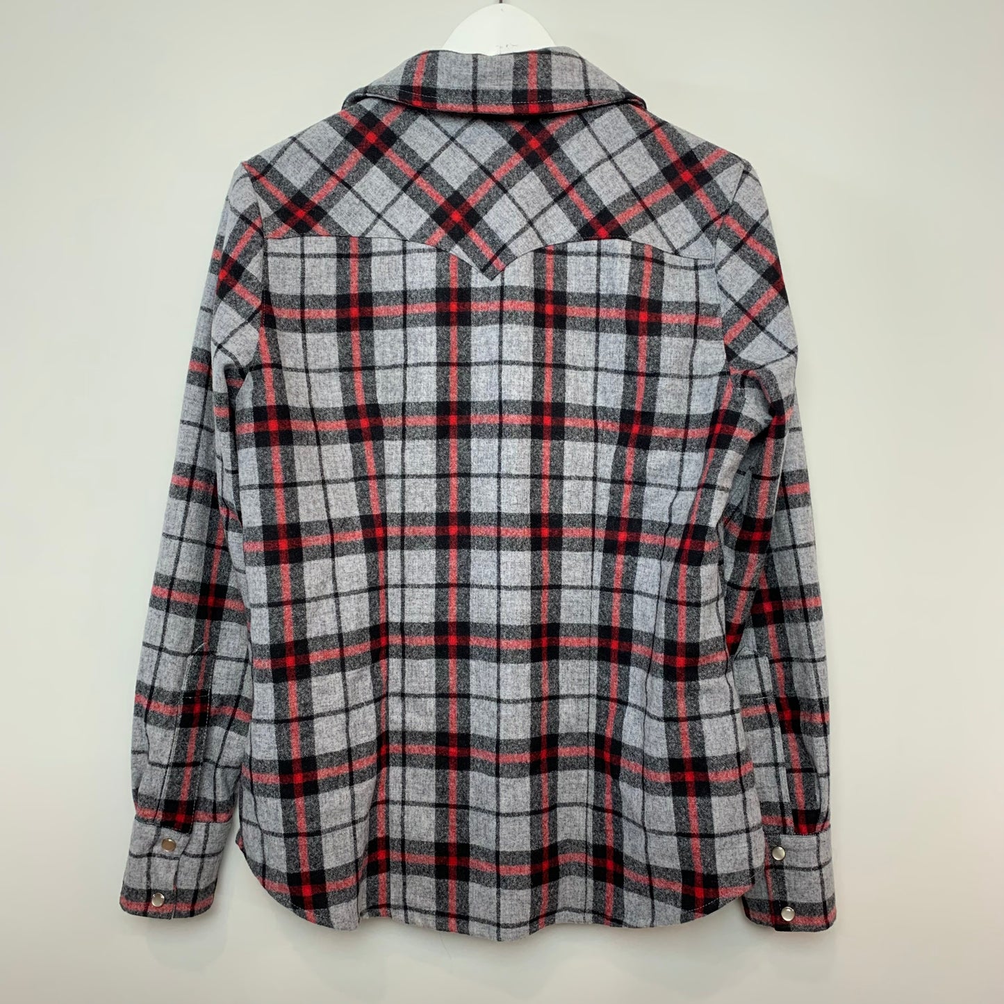 Pendleton Fitted Plaid Shirt Shacket Medium Wool Made in the USA