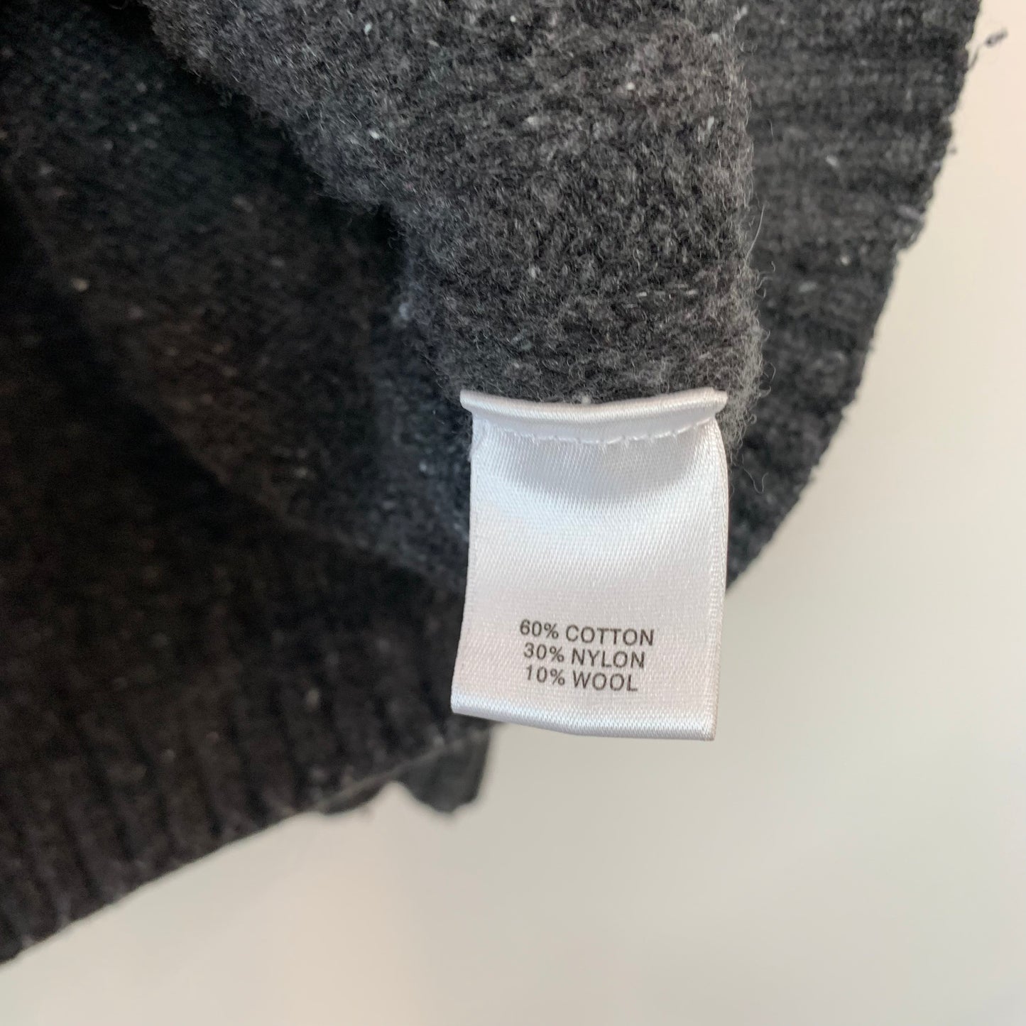 Vintage 90s Chunky Knit Grandpa Sweater Color Block Geometric Large