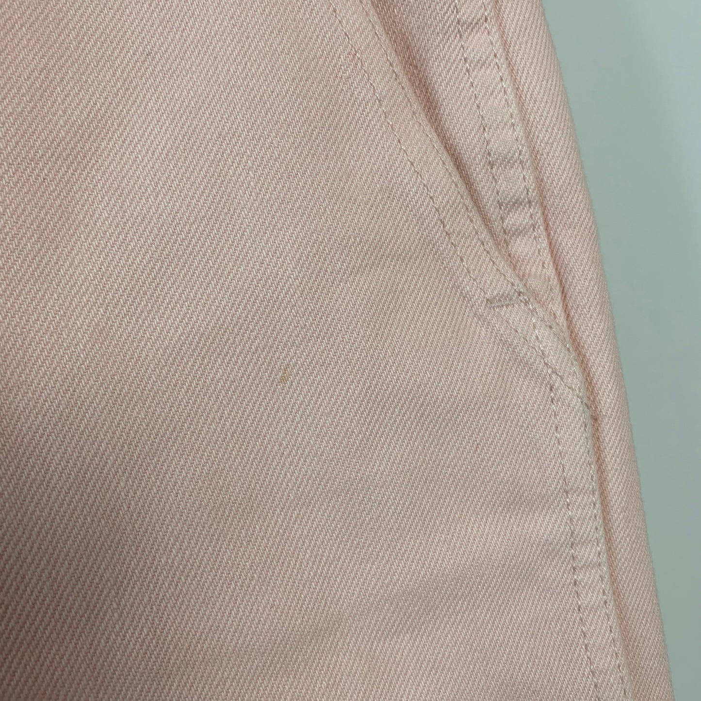 Alex Mill Patrick Cropped High Rise Wide Leg Pants Pink 6