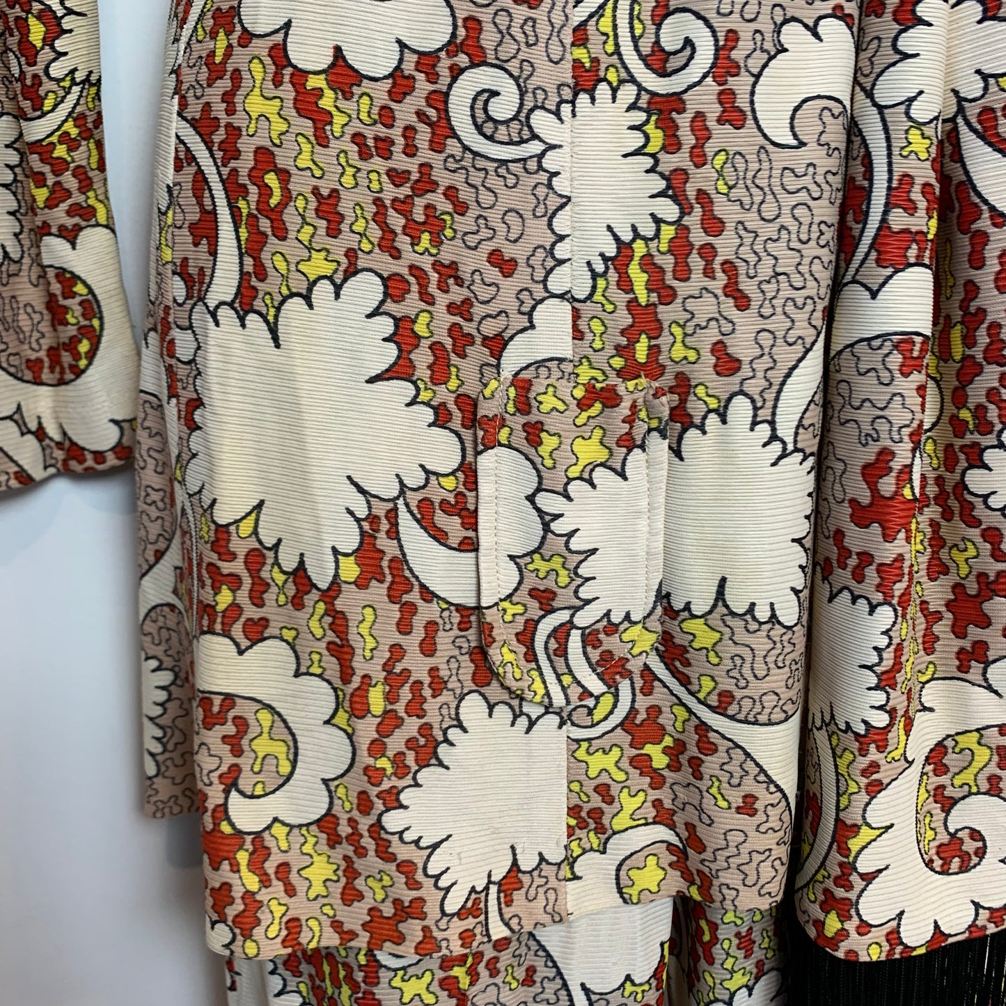 Vintage 1960s 1970s Matching Set Psychedelic Print
