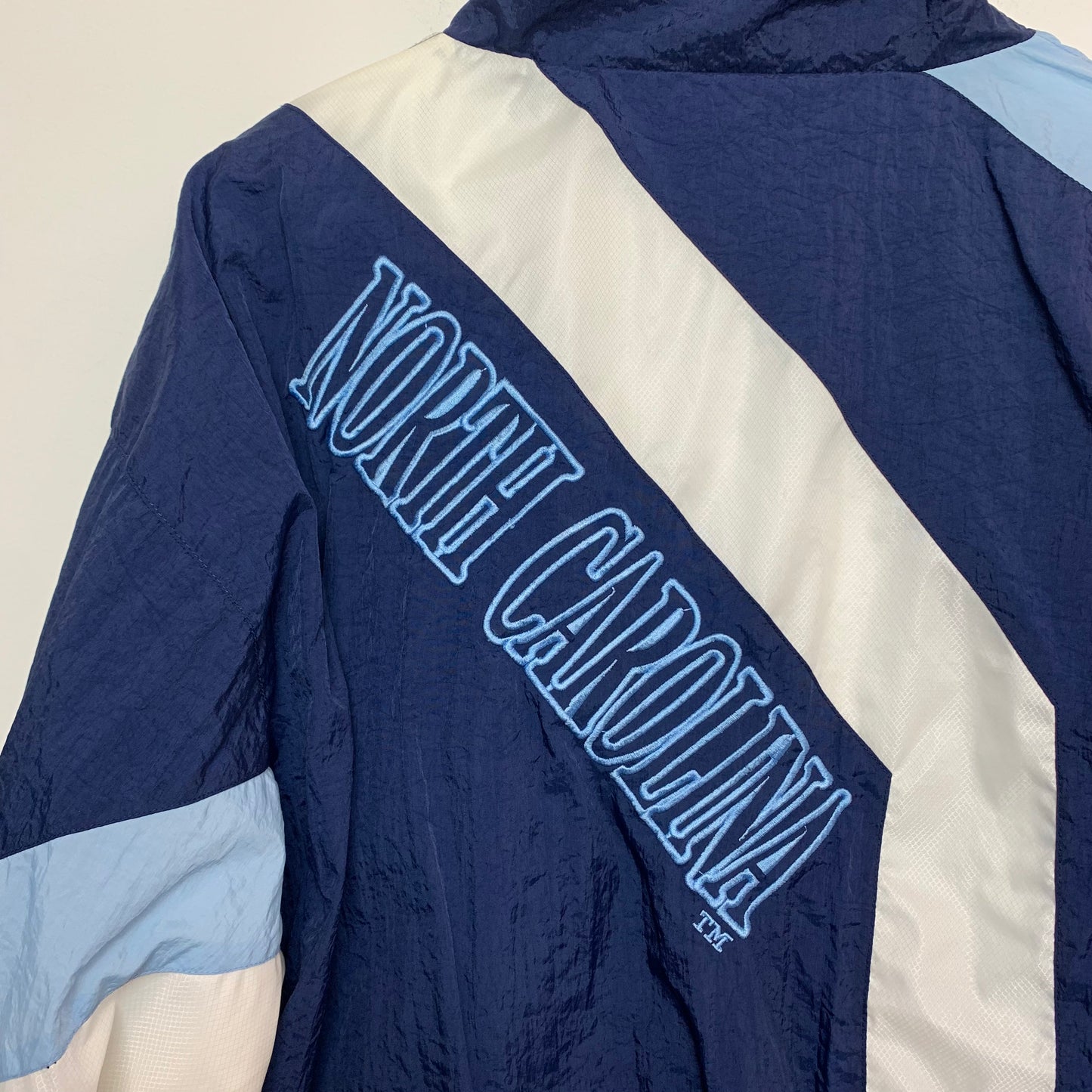 Vintage UNC Windbreaker Jacket Genuine Stuff Large