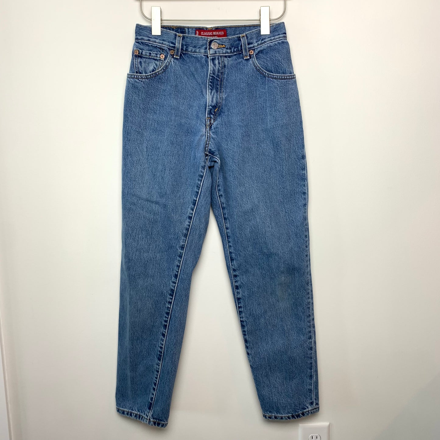 90s Y2K Levi's 550 Classic Relaxed Fit Tapered Leg Jeans High Rise 8