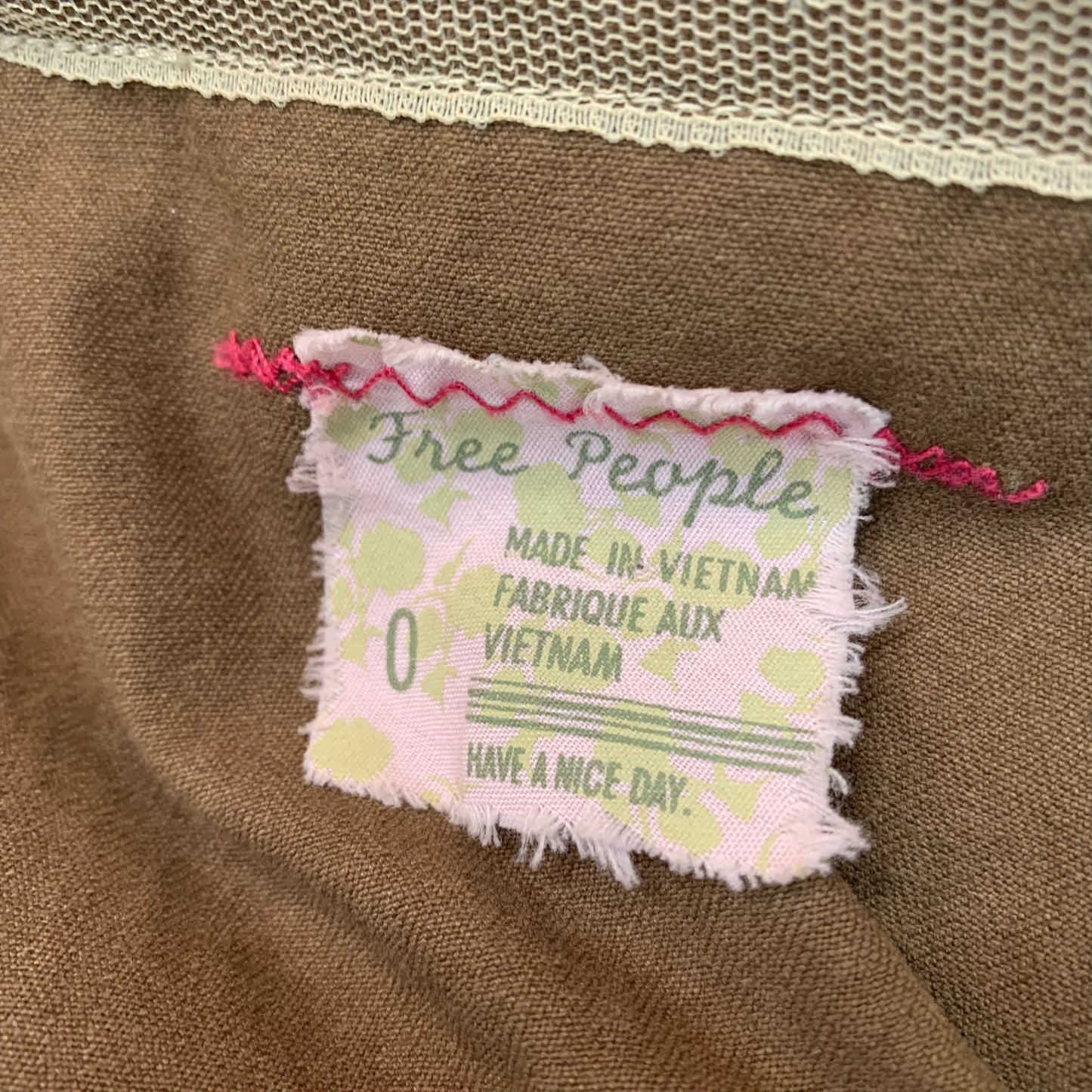 Vintage Free People Micro Mini Skirt Pleated 0