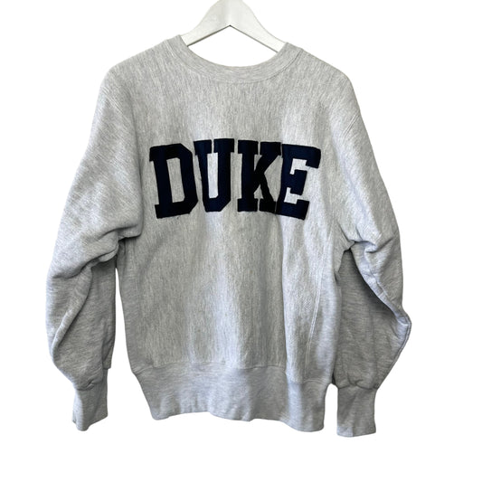Vintage Duke Sweatshirt with Signature Pullover Crewneck Medium