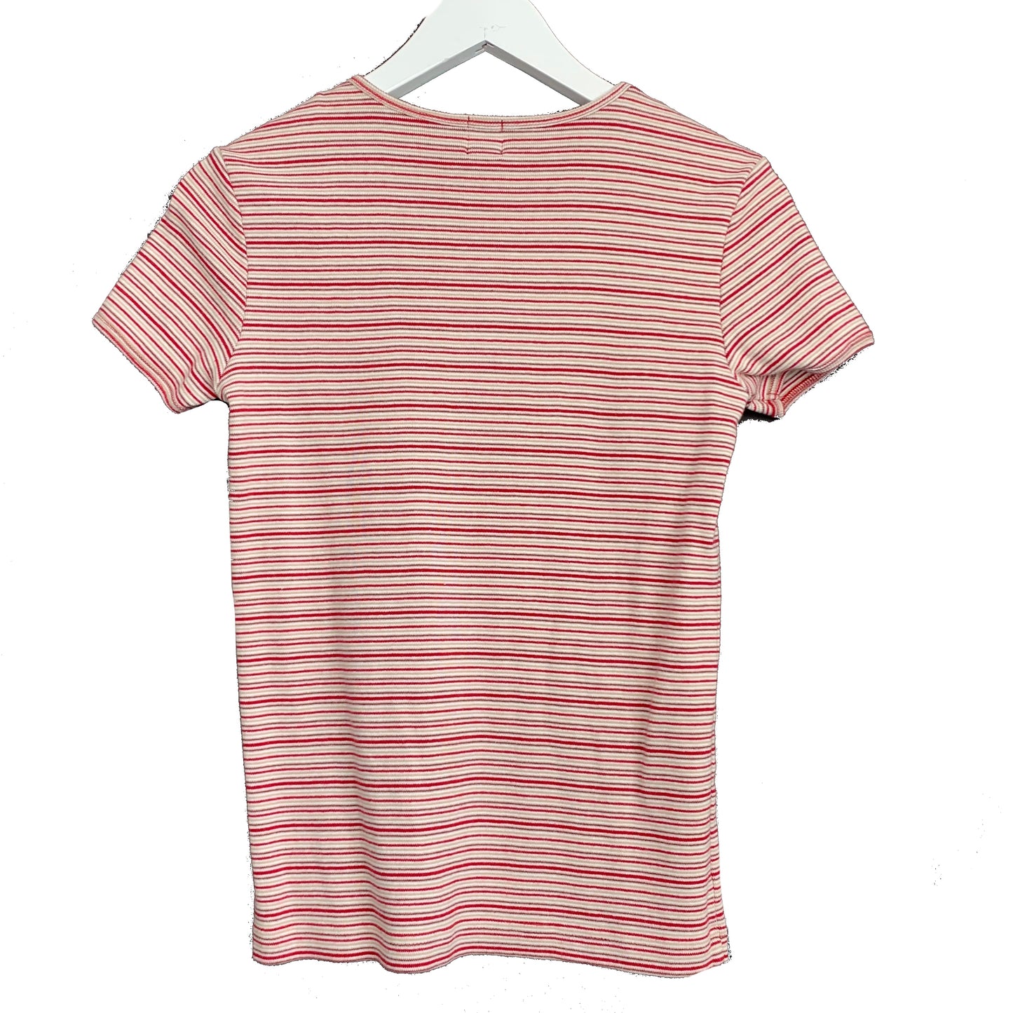 Vintage 90s Gap Baby Tee Striped Small 100% Cotton Short Sleeve