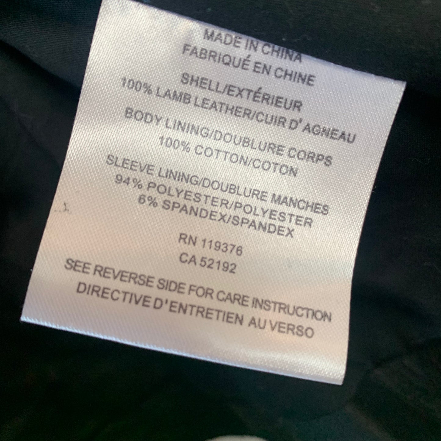 Helmut Lang Black Lamb Leather Biker Jacket Moto Zip Front Small