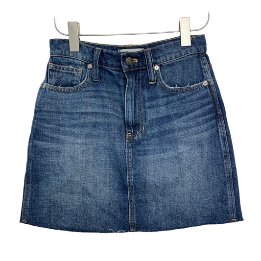 Madewell Dark Wash Denim Jean Skirt 24