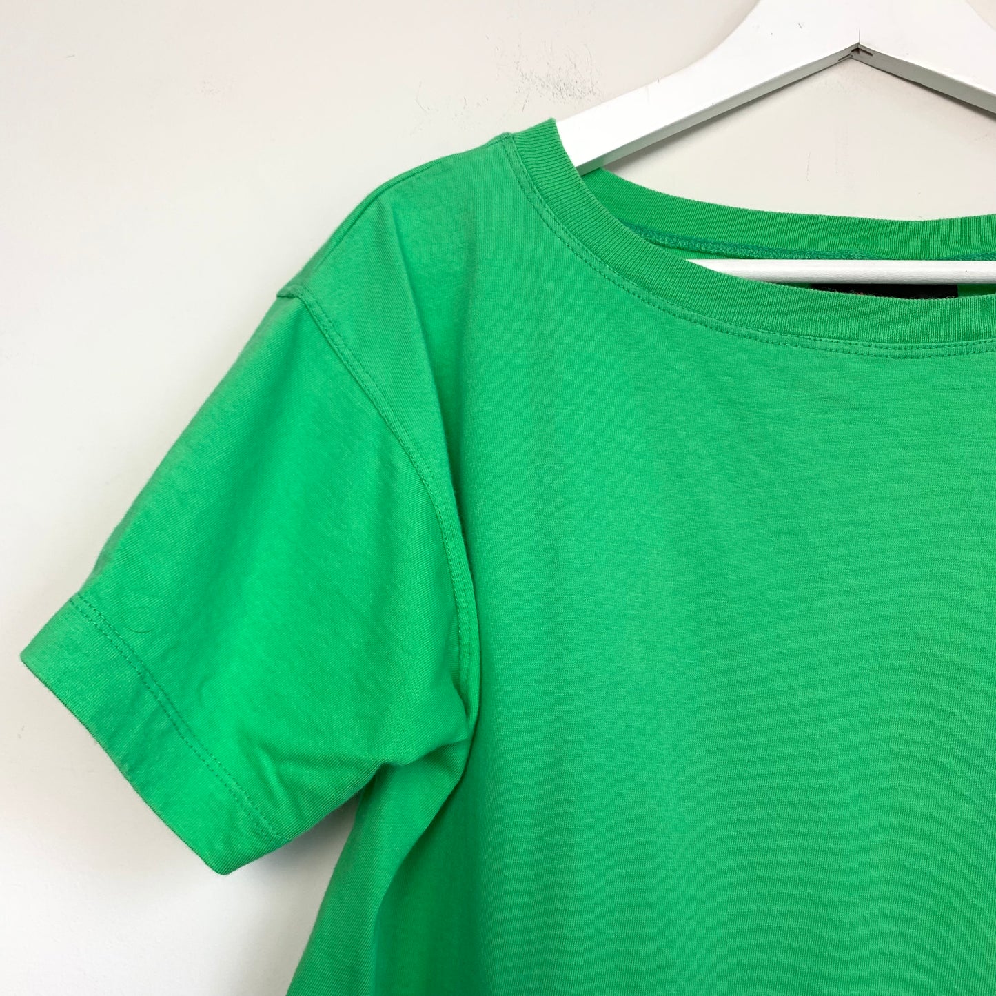Vintage Marika Green Cropped Short Sleeve Tee Small