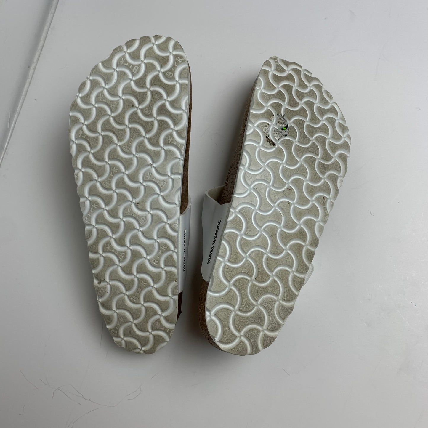 Birkenstock White Thong Sandals 41 10