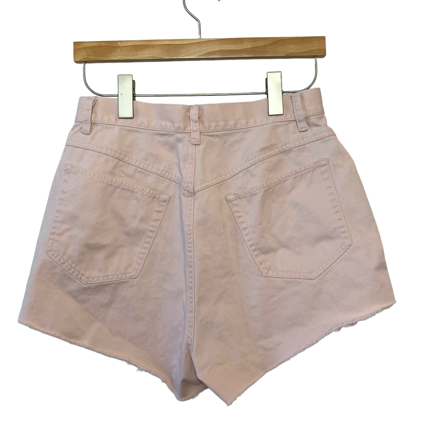 Vintage Liz Claiborne Pink Cut Off High Rise Jean Shorts 10