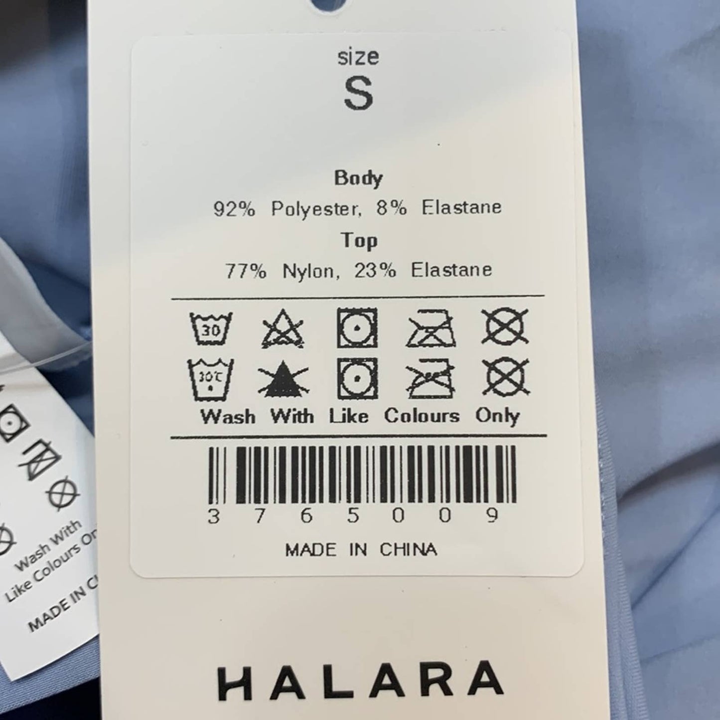 NWT Halara Blue Breezeful High Waisted A Line Mini Pleated Skirt No Liner Shorts