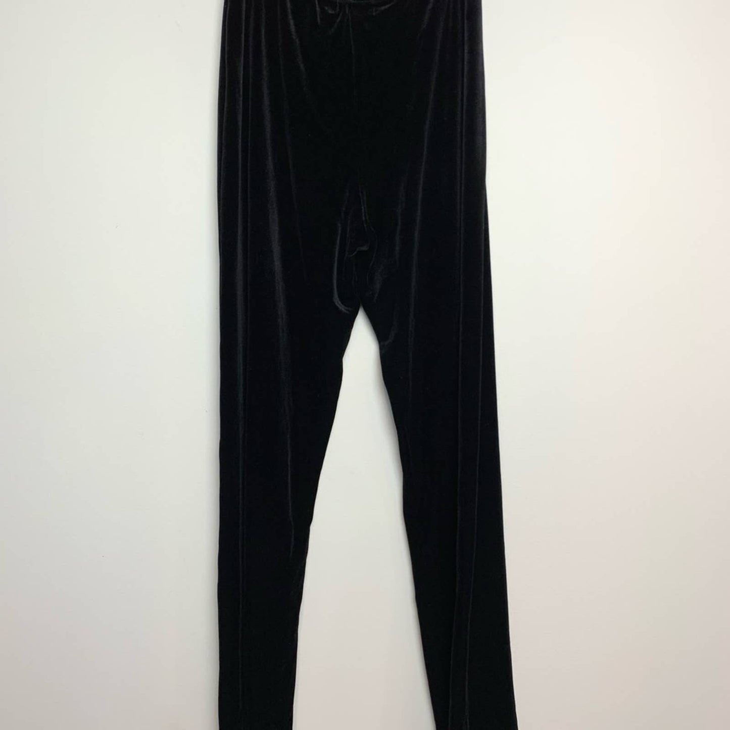 90s High Rise Velvet Pants Boot Cut Flare Pull On Small Elementz High Waist