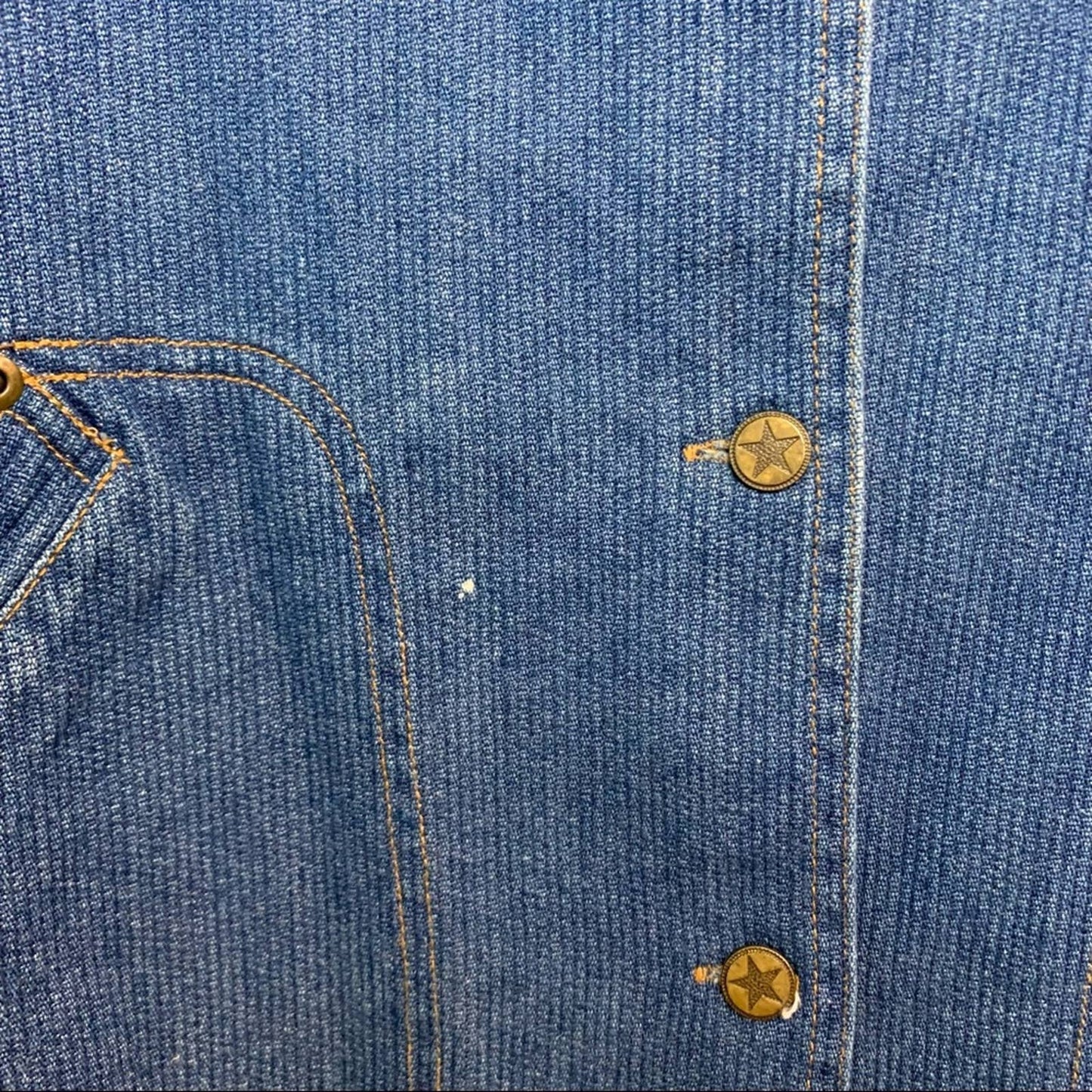 Vintage 90s Blue J. Denim Jean Jumper Dress Large Sleeveless Cotton