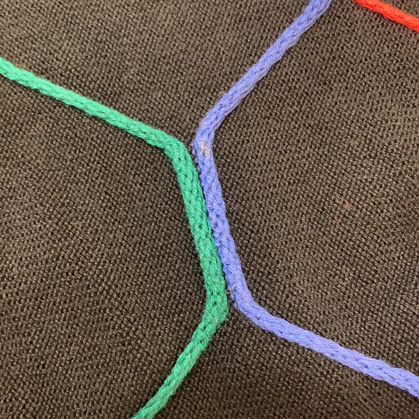 Vintage 90s Tundra Chunky Knit Grandpa Sweater Rainbow Patterned Crewneck Large