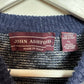 Vintage John Ashford Chunky Knit Fair Isle Grandpa Sweater Made in Italy XL
