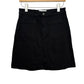 Everlane The Patch Pocket Black Mini Twill Skirt 6