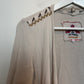 Johnny Was Nova Cascade Cardigan Waterfall Drape Open Front Jacket Embroidered Small