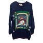 Vintage 90s Tiara International Christmas Winter Sweater Pullover Snowman Knit Small