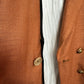 Veronica Beard Rupert Dickey Jacket Blazer Double Breasted Golden Brown 0