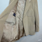 Vintage 90s John Alexander Corduroy Blazer Sport Coat Tan Beige 3 Button 46