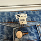 Billabong High Rise Straight Leg Jean Baggy Loose Wide Leg Denim Cotton 28