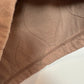 Abercrombie & Fitch High Rise Quilted Lounge Shorts Sweat Brown Tan Large