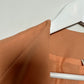 Vintage 80s Bicci Suit Vest with Collar Button Front Peach Wool 8