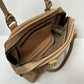 Vintage 80s Coach Soft Satchel Doctor Bag Taupe Beige Leather Made in the USA 4055