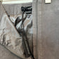 NWT Blank NYC High Altitude Leather Mini Skirt Suede Side Zip Grey 26