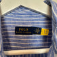 Polo Ralph Lauren Linen Shirtdress Midi Long Sleeve Blue and White Striped 8