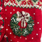Vintage 90s Heirloom Collectibles Christmas Holiday Sweater Vest Medium