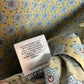 Cremieux Long Sleeve Button Up Collared Dress Shirt Retro Patterned Blue Green XL