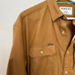 Poncho Palo Duro Flannel Shirt Button Up Collared Magnetic Pockets Large