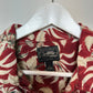 Steve and Barry's Tropical Print Hawaiian Floral Short Sleeve Button Down Shirt Large