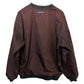 Vintage 90s Forrester's Pullover Windbreaker Golf Maroon Printed Large