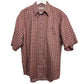Vintage 90s Bugle Boy Company Geometric Short Sleeve Button Down Collared Shirt XL