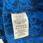 Free People Thing Called Love Navy Blue Floral Linen Mini Dress 10