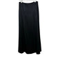 Vintage Talbots 100% Pure Silk Maxi Skirt Black A Line Cocktail Party Evening 6