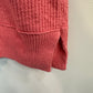 New with Tags Aerie Pink Knit Sweater Crewneck Oversized Cozy Ribbed Large